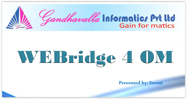 WEBridge 4 OM